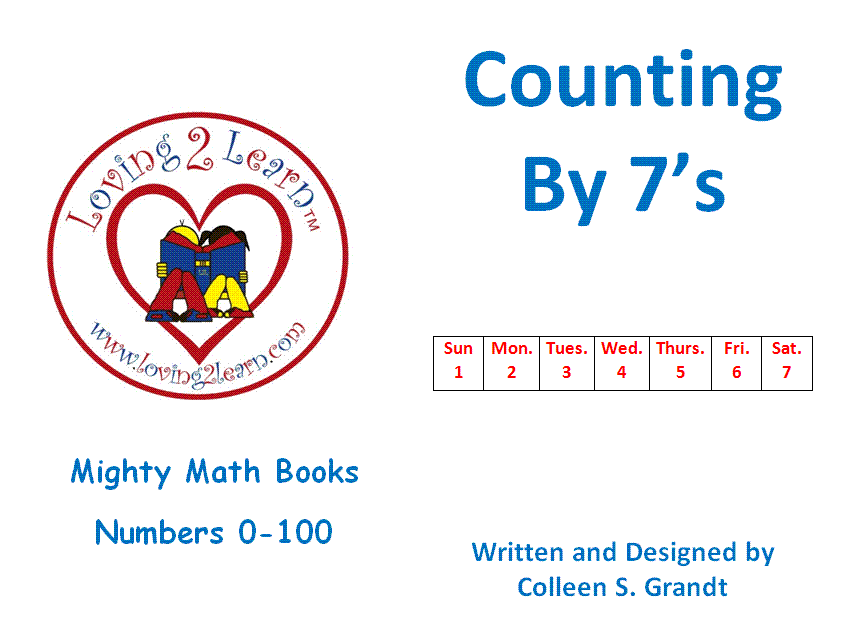 Counting By 7s Chart